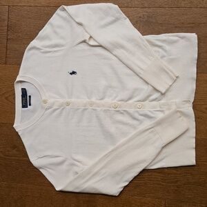 Polo Ralph Lauren Cream Cardigan- Pima Cotton- Women - Size SMALL